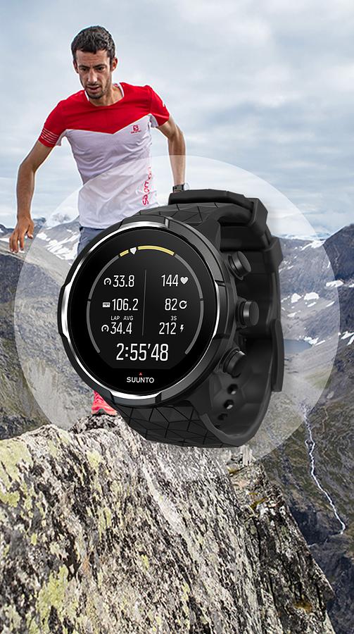 QoQa Suunto Montre de sport GPS 9 Baro Titanium