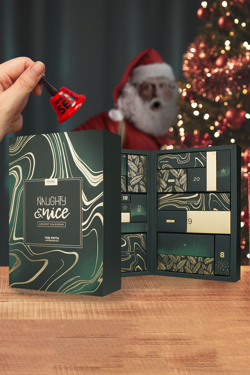 Calendrier De L avent Naughty And Nice QoQa - Naughty & Nice Calendrier de l'avent pour adultes