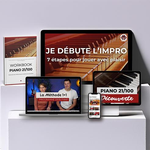 Livre Improvisation Musicale - Méthode Intuitive Pour Commencer La Musique Librement