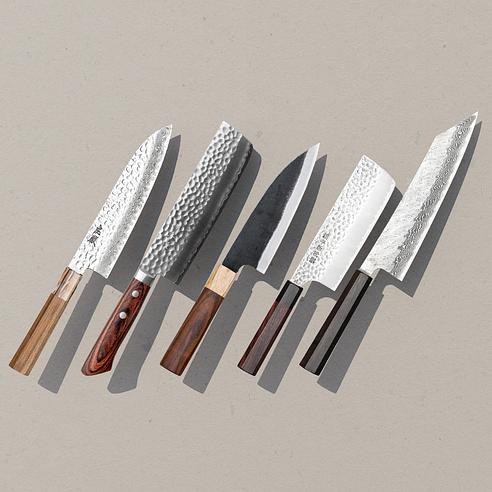 Couteau De Chef Japonais Forgé - Manche En Bois, Professionnel, Ultra Tranchant (neuf)