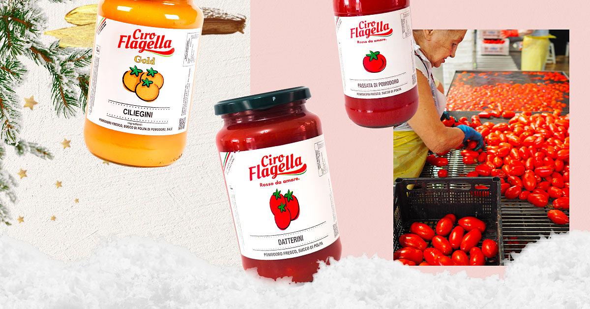 QookingGourmet Ciro Flagella Sauce tomate, petites tomates et