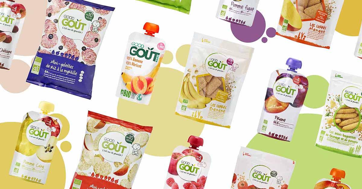 Qids GOOD GOUT Compote de Mangue 120g