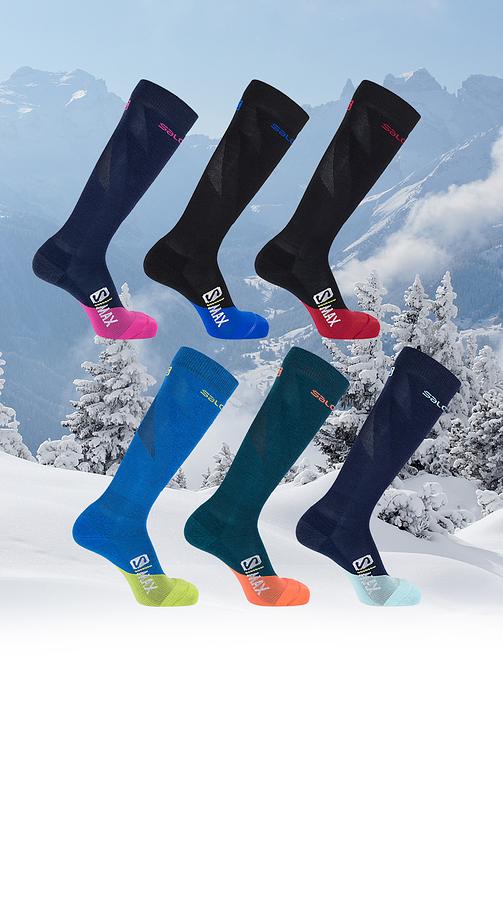 Chaussette ski salomon hot sale