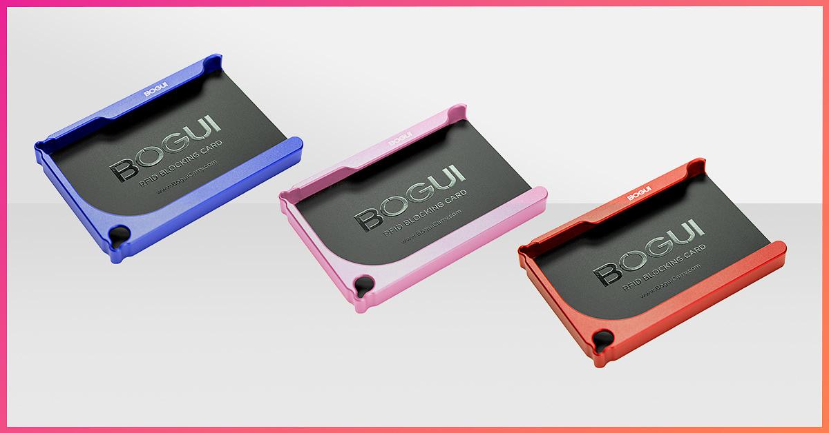 QoQa – Bogui Metall Kartenhalter