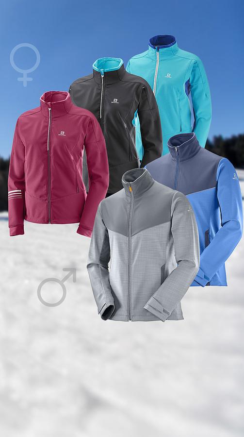 Salomon pulse outlet softshell jacket