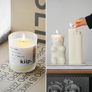 QoQa – kiip. Dekokerzen XXL und Duftkerzen