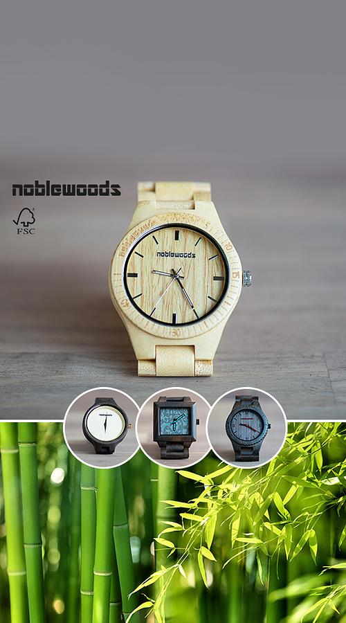 QoQa Noblewoods Montres en bois