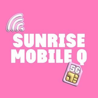 Good News zu Sunrise Mobile Q