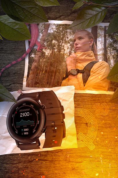 QoQa Huawei Montre de sport GT 2