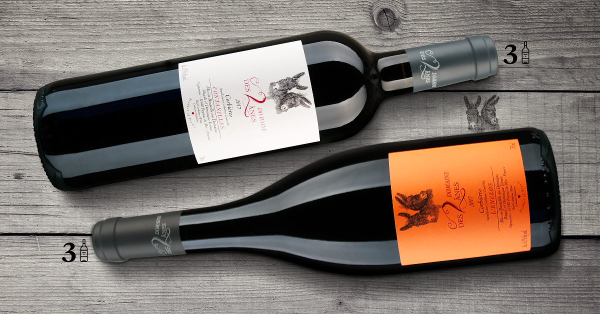 Qwine Domaine des 2 Ânes Fontanilles 2017 Corbières AOP