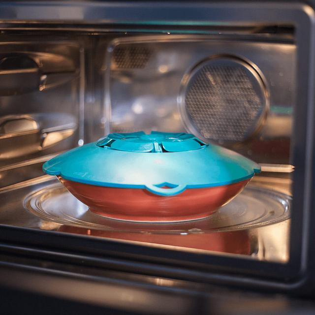 Kochblume Set Professionnel Pour Casseroles De 14 à 28 Cm Avec Bionic Multipad En Kit Dans Une Boîte Colorée | Protection Anti-débordement En Silicone Et Soucoupe / Maniques (anthracite